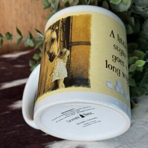 Leanin’ Tree “A Little Sugar Goes a Long Way!” Ceramic Mug - Lesley Harrison